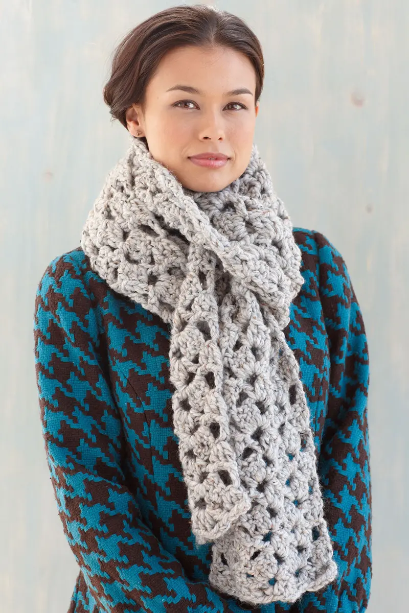 Lacy Scarf (Crochet) - Version 3 1