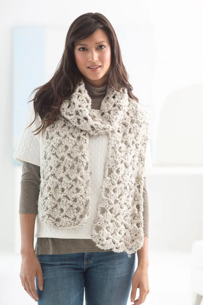 Lacy Scarf (Crochet) - Version 6 1