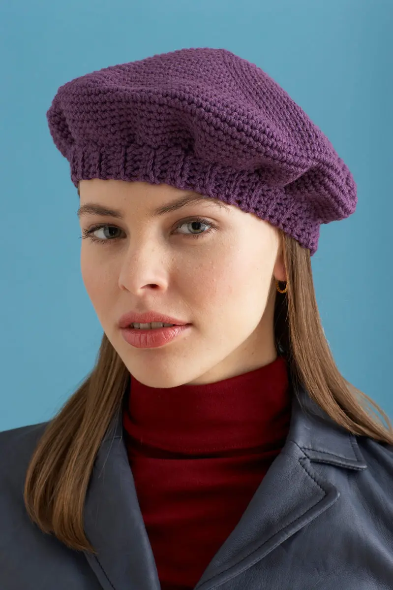 Le Chic Beret Pattern (Crochet) - Version 2 1