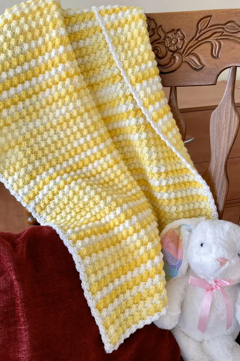 Lemon Drop Blanket (Crochet) 1
