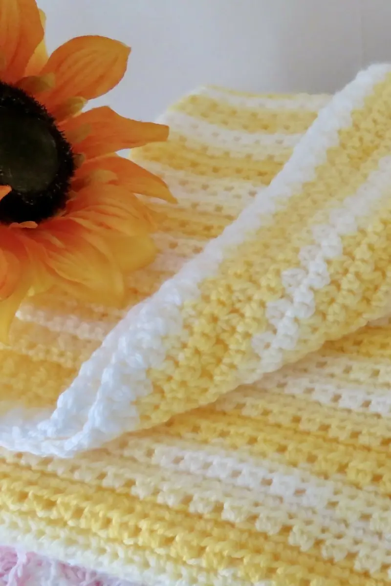Lemonade Dreams Ice Cream Baby Blanket (Crochet) 1
