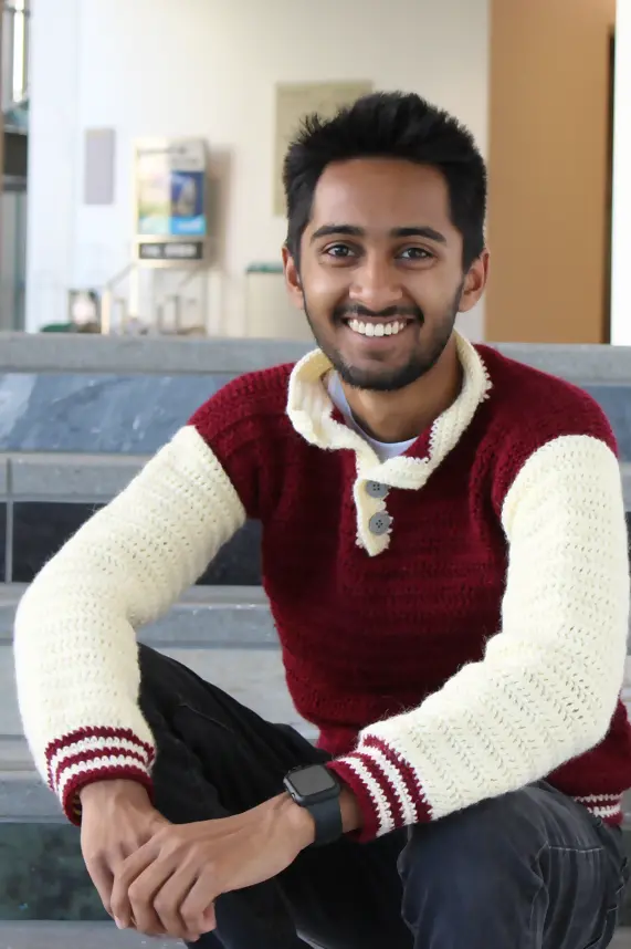 Letterman Sweater (Crochet) 1