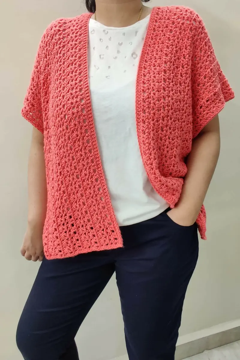 Lila Vest Top (Crochet) 1