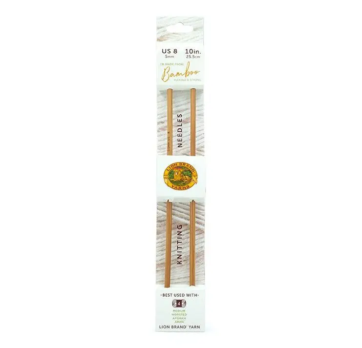 Lion Brand® Bamboo Knitting Needles (Size 10) 2