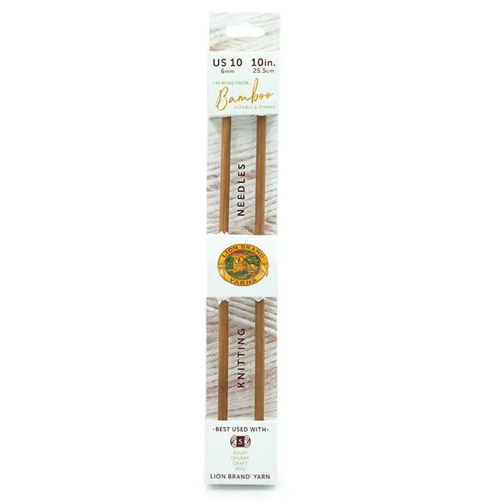 Lion Brand® Bamboo Knitting Needles (Size 10) 3