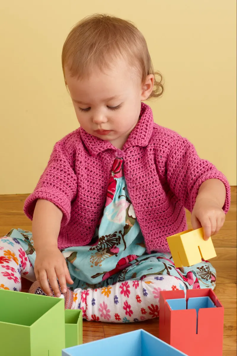 Little Princess Cardi (Crochet) 1