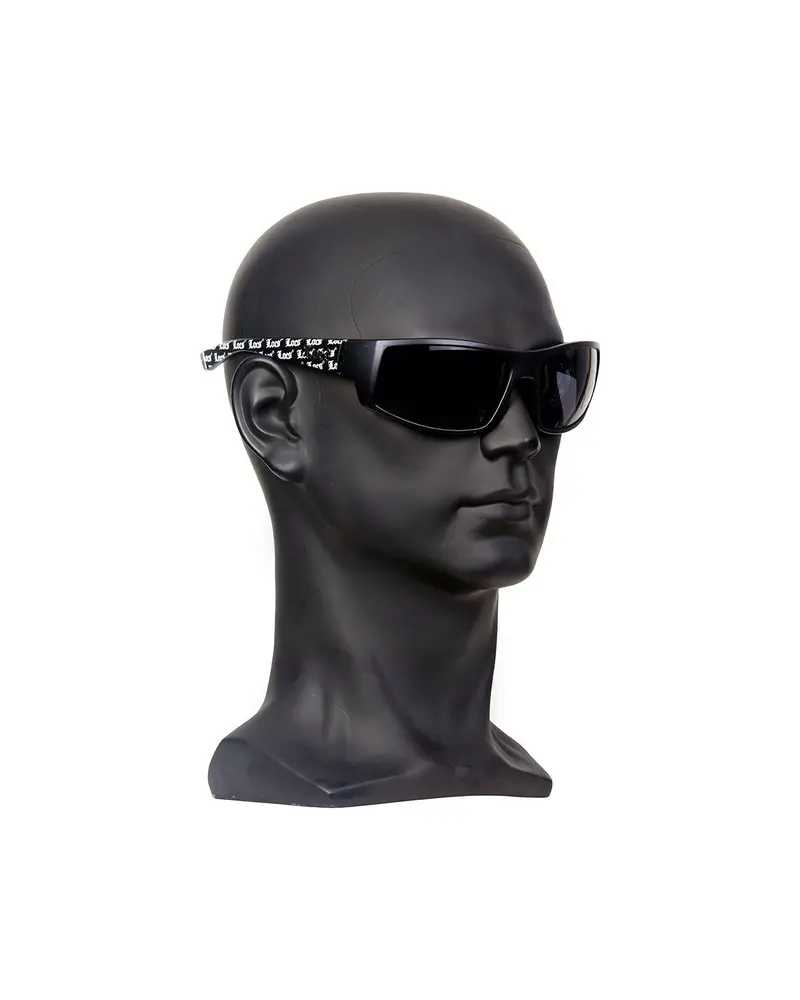 Locs Rectangle Men's Sunglasses-Glossy Finish 1