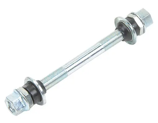 Lowrider Front Hub Axle 3/8X140mm Chrome. 1