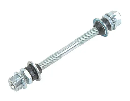 Lowrider Front Hub Axle 5/16X140mm Chrome. 1