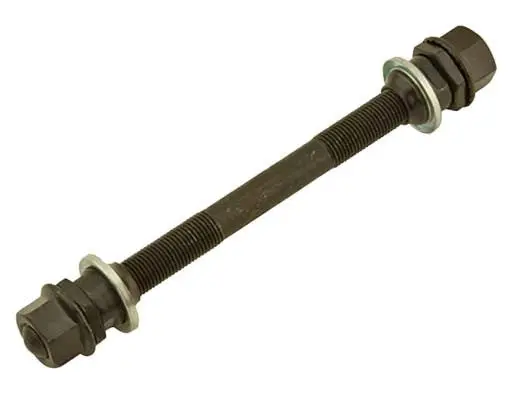 Lowrider Hub Axle 5/16X140mm 5/16 Cone Black. 1
