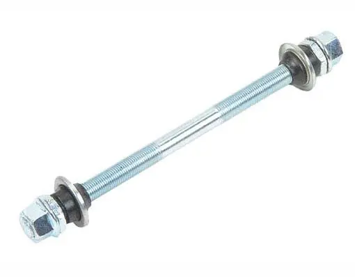 Lowrider Rear Hub Axle 3/8X175mm Chrome. 1