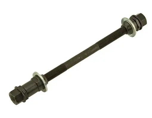 Lowrider Rear Hub Axle 3/8X185mm Black. 1