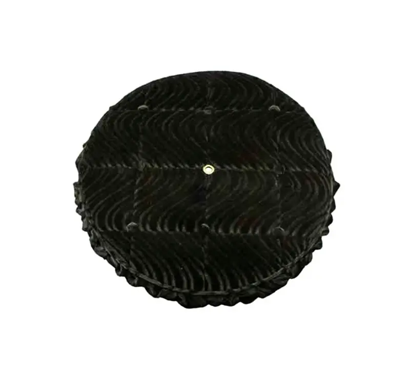 Lowrider Spare Tire Cover Black. 1