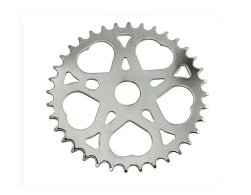 Lowrider Sprocket  Sweet Heart 36T 1/2 X 1/8 Gold. 1