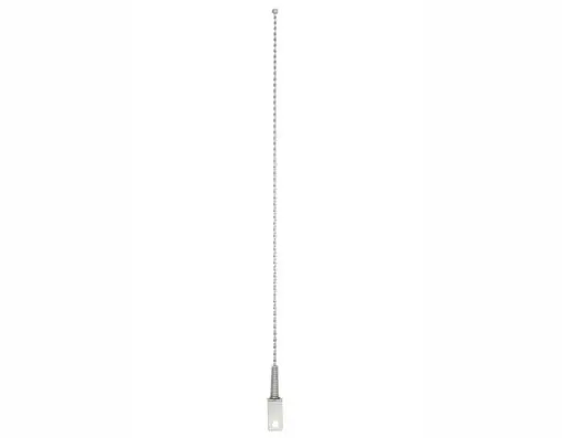 Lowrider Twisted Antenna Chrome 1