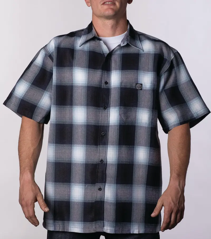 Lowrider Veterano Short Sleeve Brown Black Burgundy Blue 3