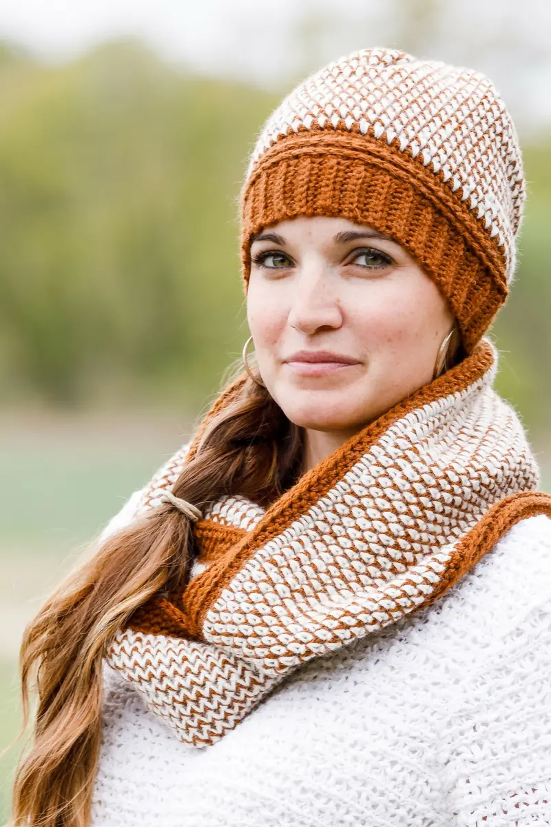 Macchiato Scarf (Crochet) 1