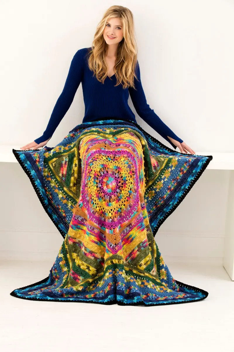 Mandala Afghan (Crochet) 1