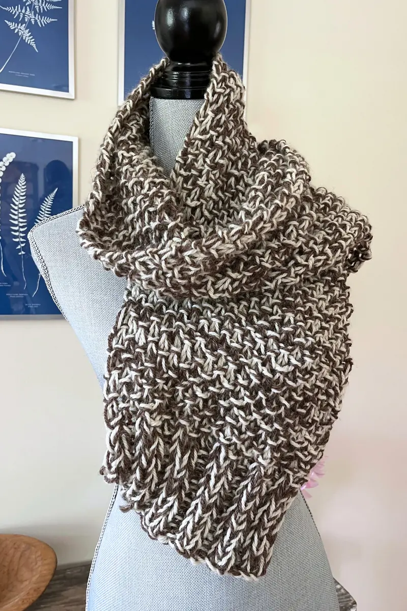 Marley Scrap Scarf (Knit) 1