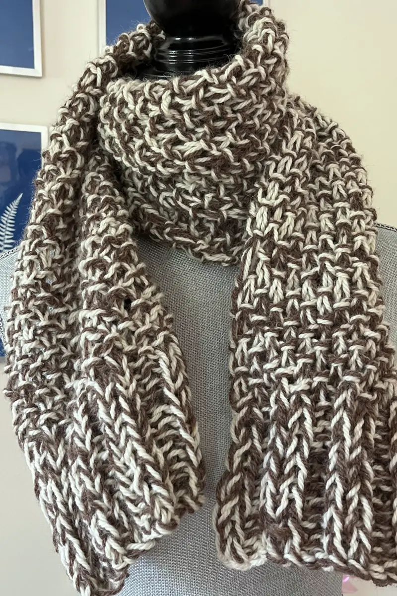 Marley Scrap Scarf (Knit) 2