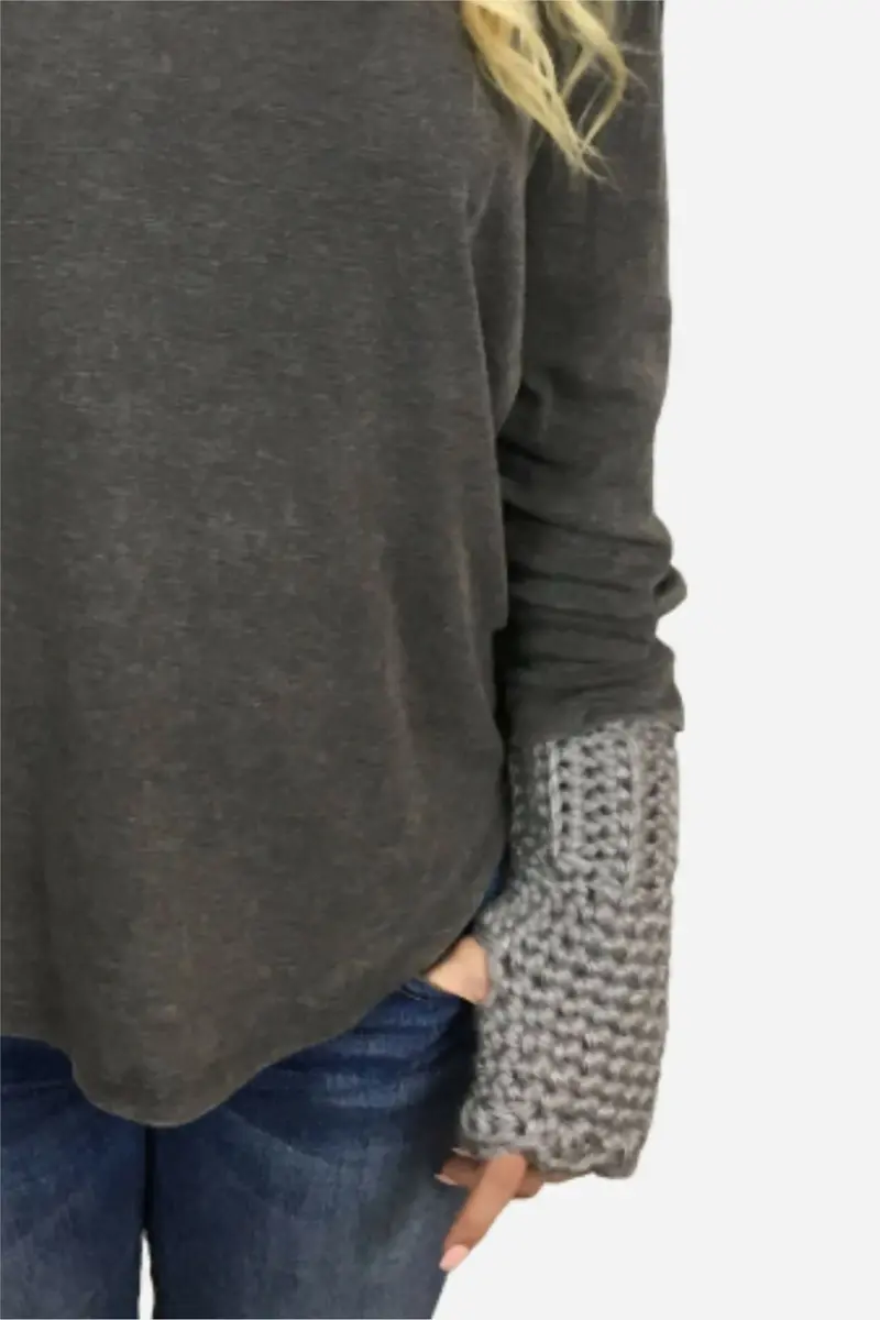 Mckenna Fingerless Gloves (Crochet) 1