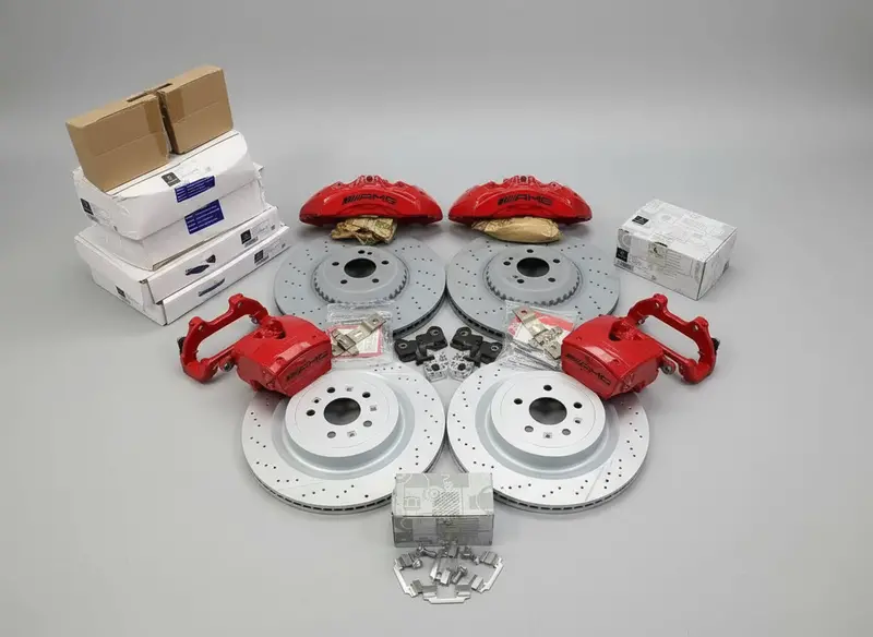 Mercedes-Benz C-Class W205 Amg Front & Rear Retrofit Brake Kit 1