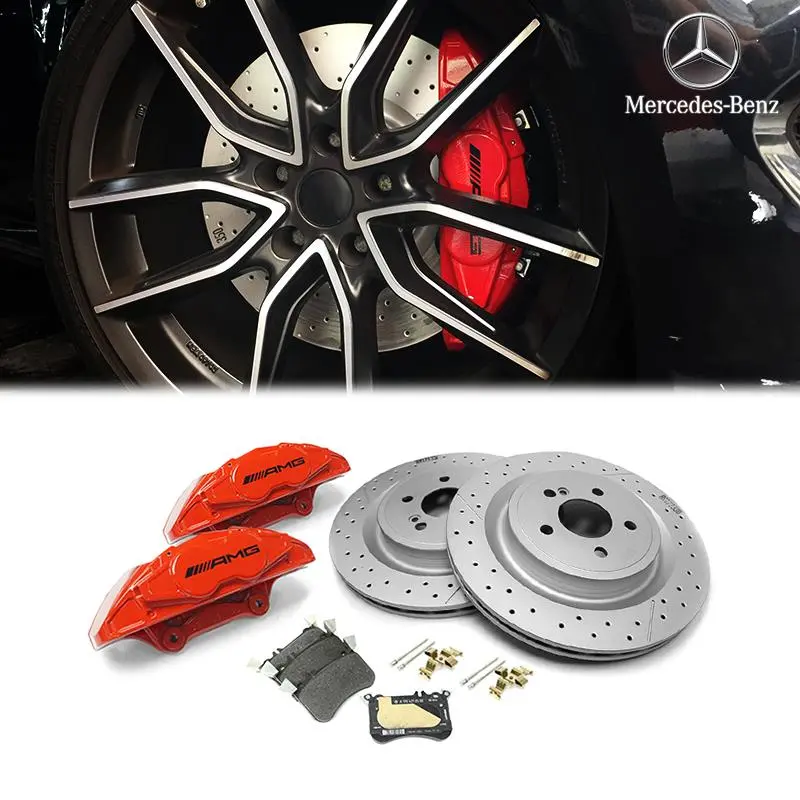 Mercedes-Benz Eqb Amg 4 Pot Front Retrofit Brake Kit 1