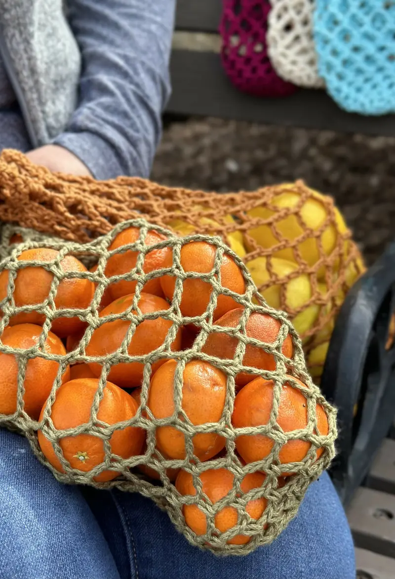 Mesh Produce Bag (Crochet) 1