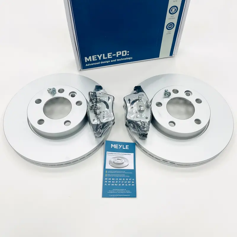 Meyle Pd Platinum Front Discs With Brake Pads And Sensors 1