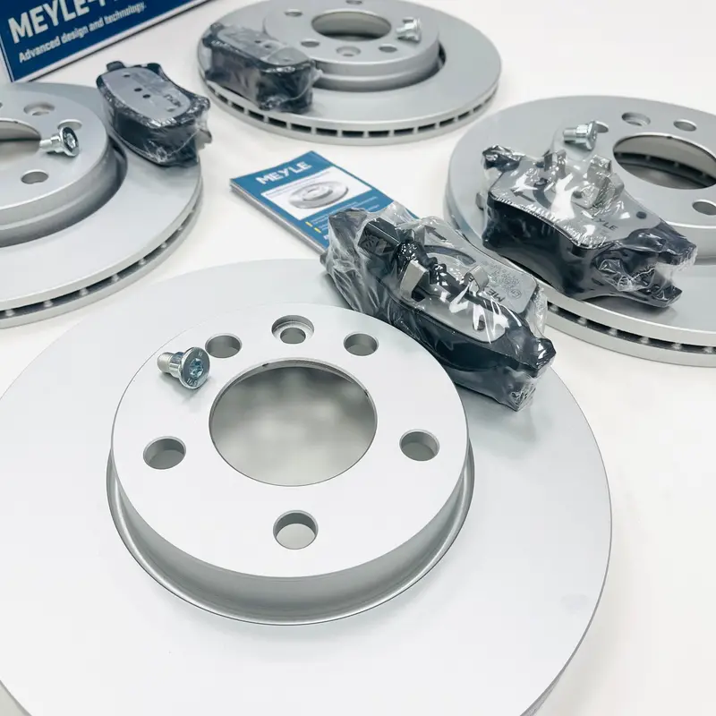 Meyle Pd Platinum Front & Rear Discs With Brake Pads And Sensors 2