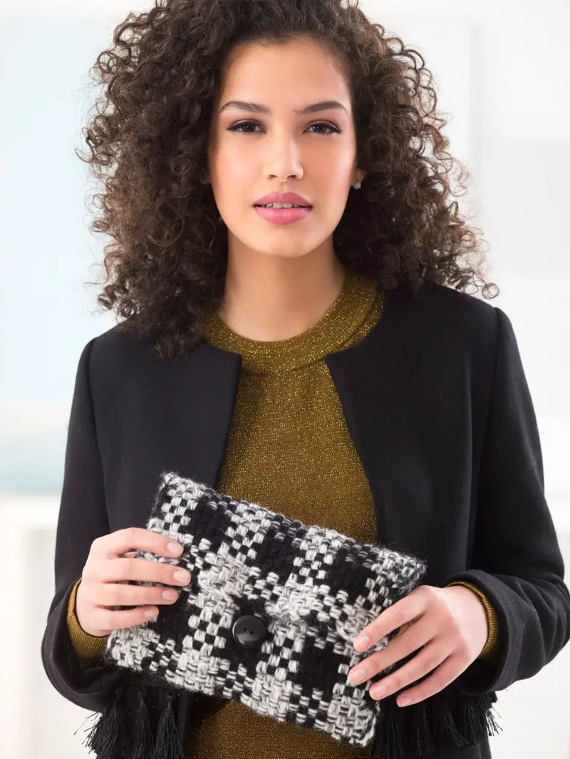 Michael's Discover Class Woven Clutch (Knit) 2