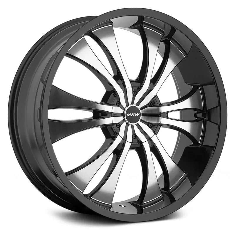 Mkw M114 Gloss Black Machined 1