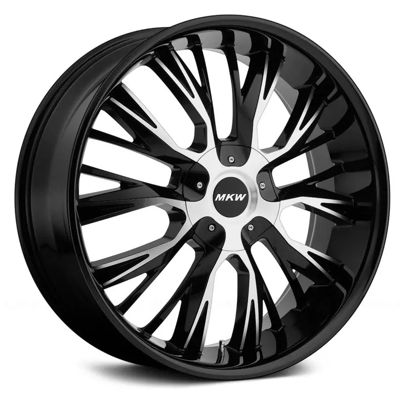 Mkw M122 Gloss Black Machined 1