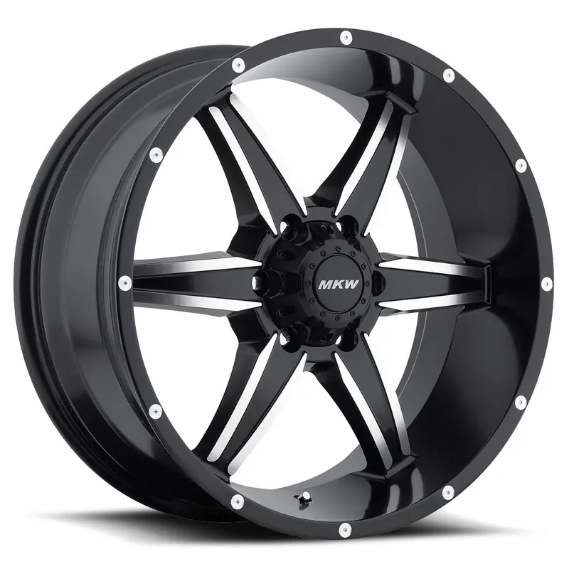 Mkw Offroad M89 Satin Black Machined 1