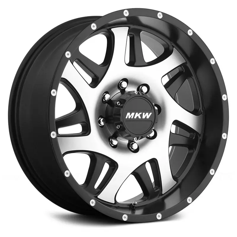Mkw Offroad  M91 Gloss Black Machined 1