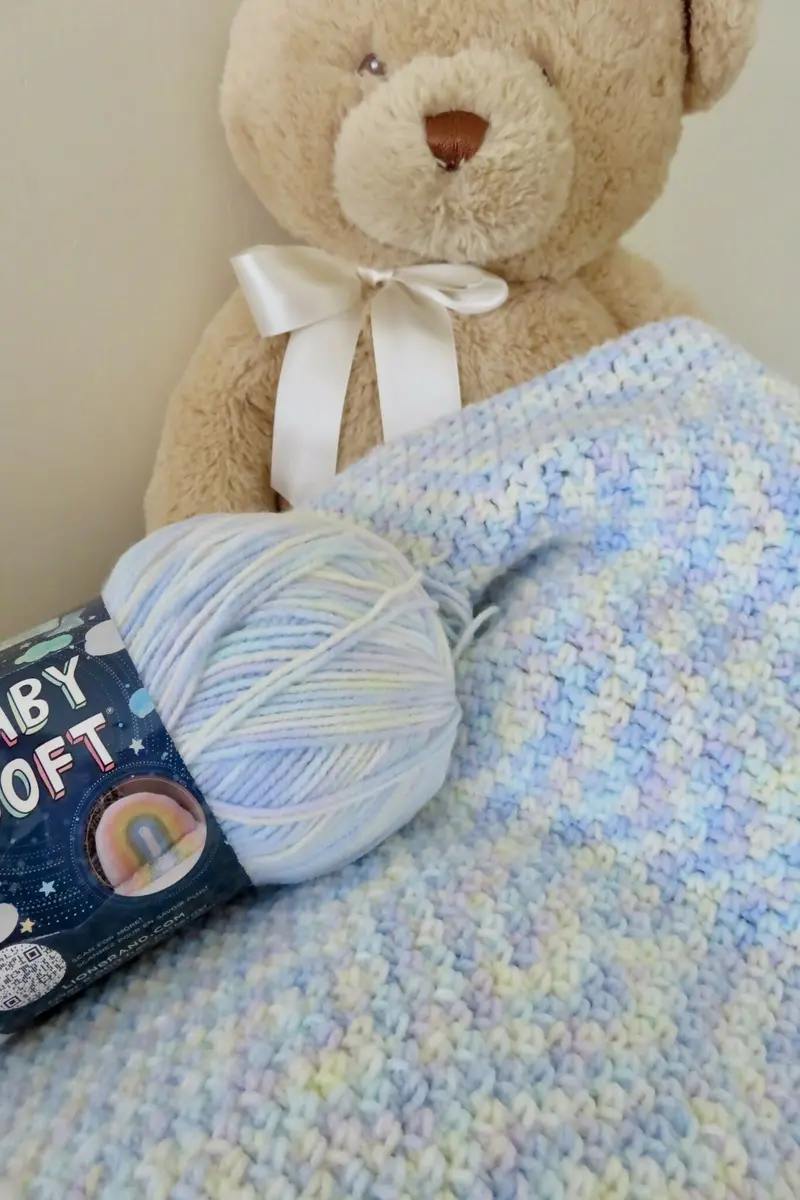 Morning Whispers Baby Blanket (Crochet) 2