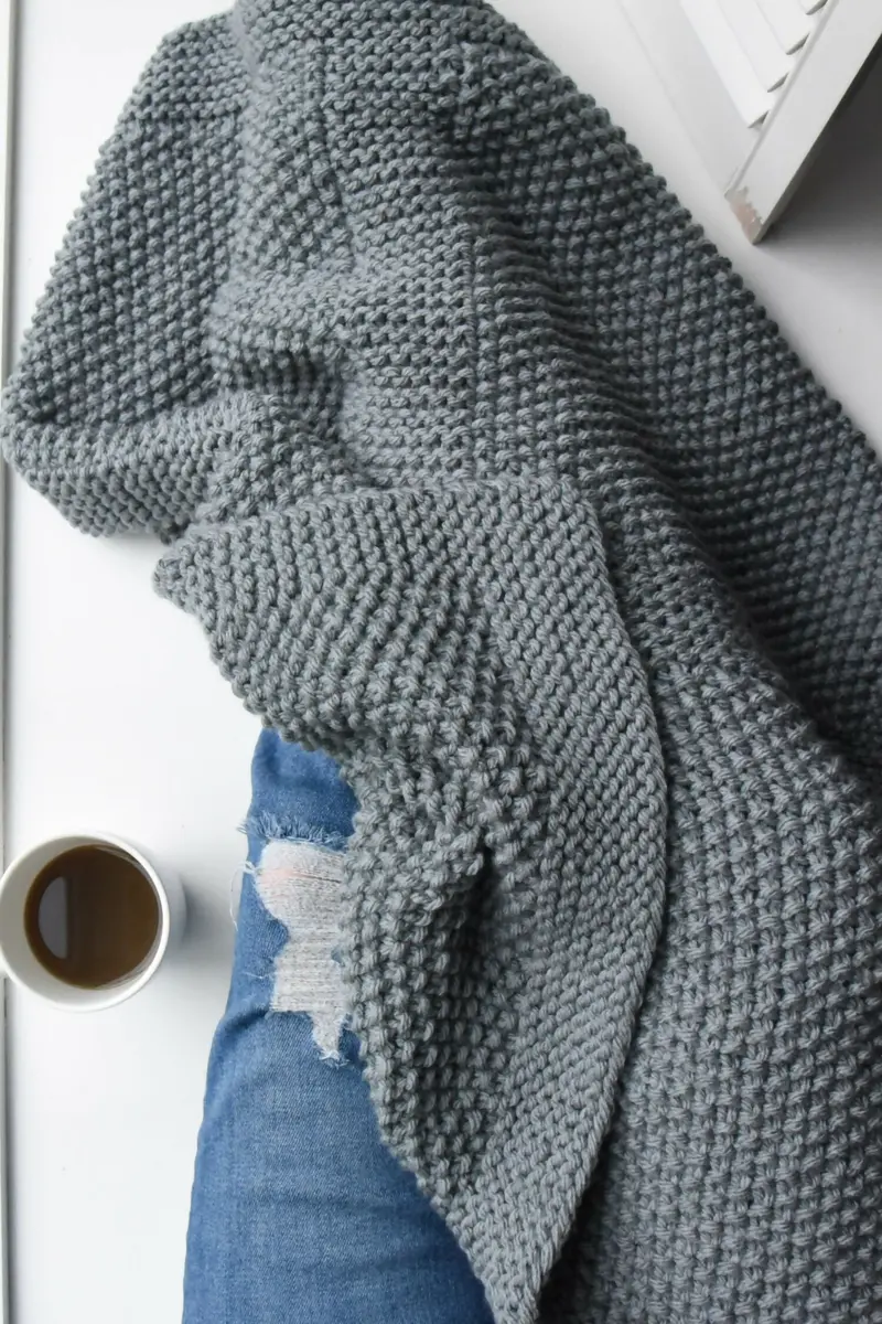 Morrow Lap Blanket (Knit) 1