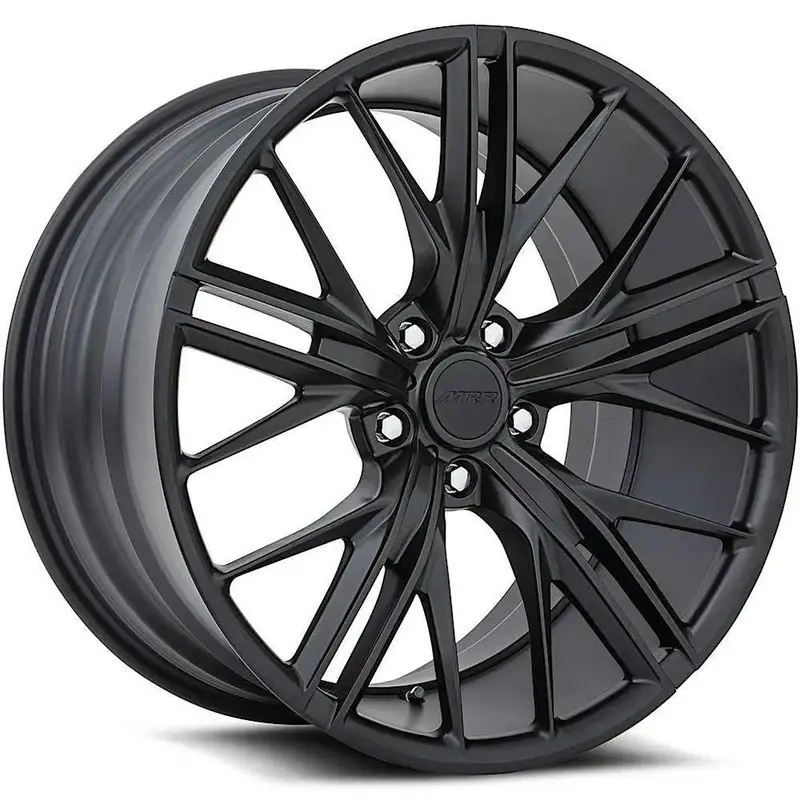 Mrr M650 Matte Black Fit Chevy Camaro Zl1 Style 1
