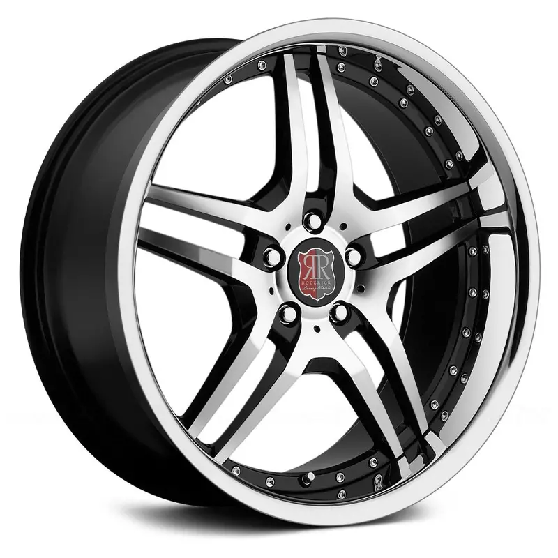 Mrr Rw2 Black W/ Chrome Lip 1