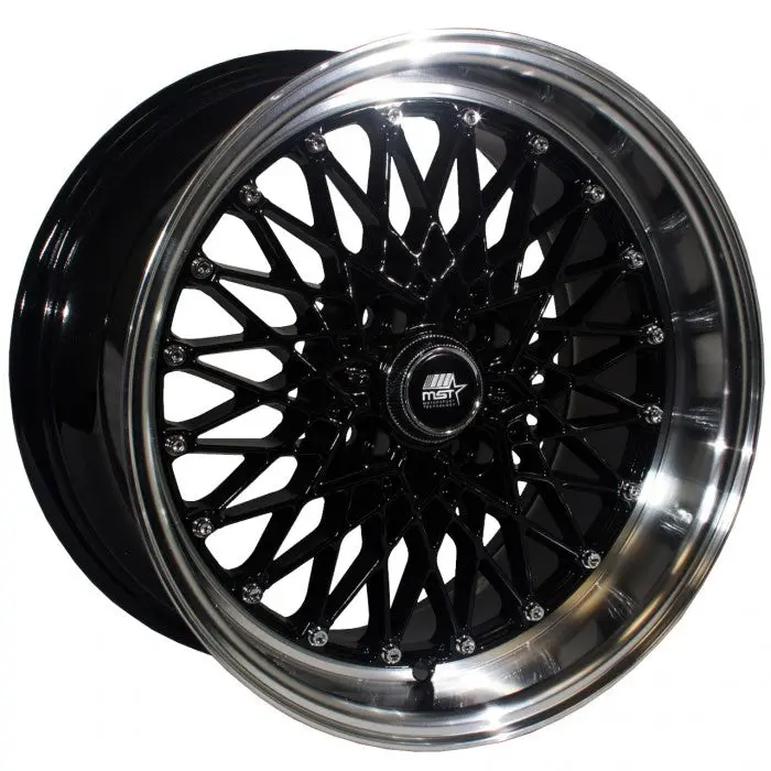 Mst Mt16 Black W/Machined Lip 1