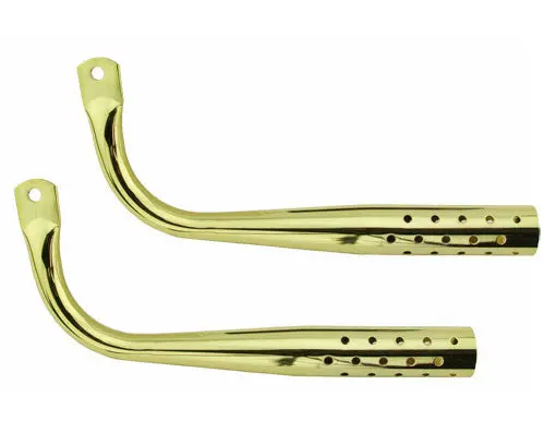 Muffler W/Holes Gold. 1