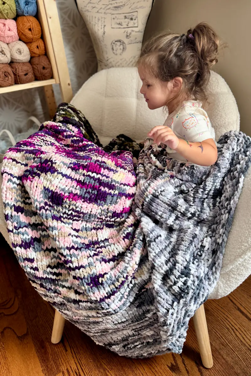 My Favorite Knit Throw (Knit) 2