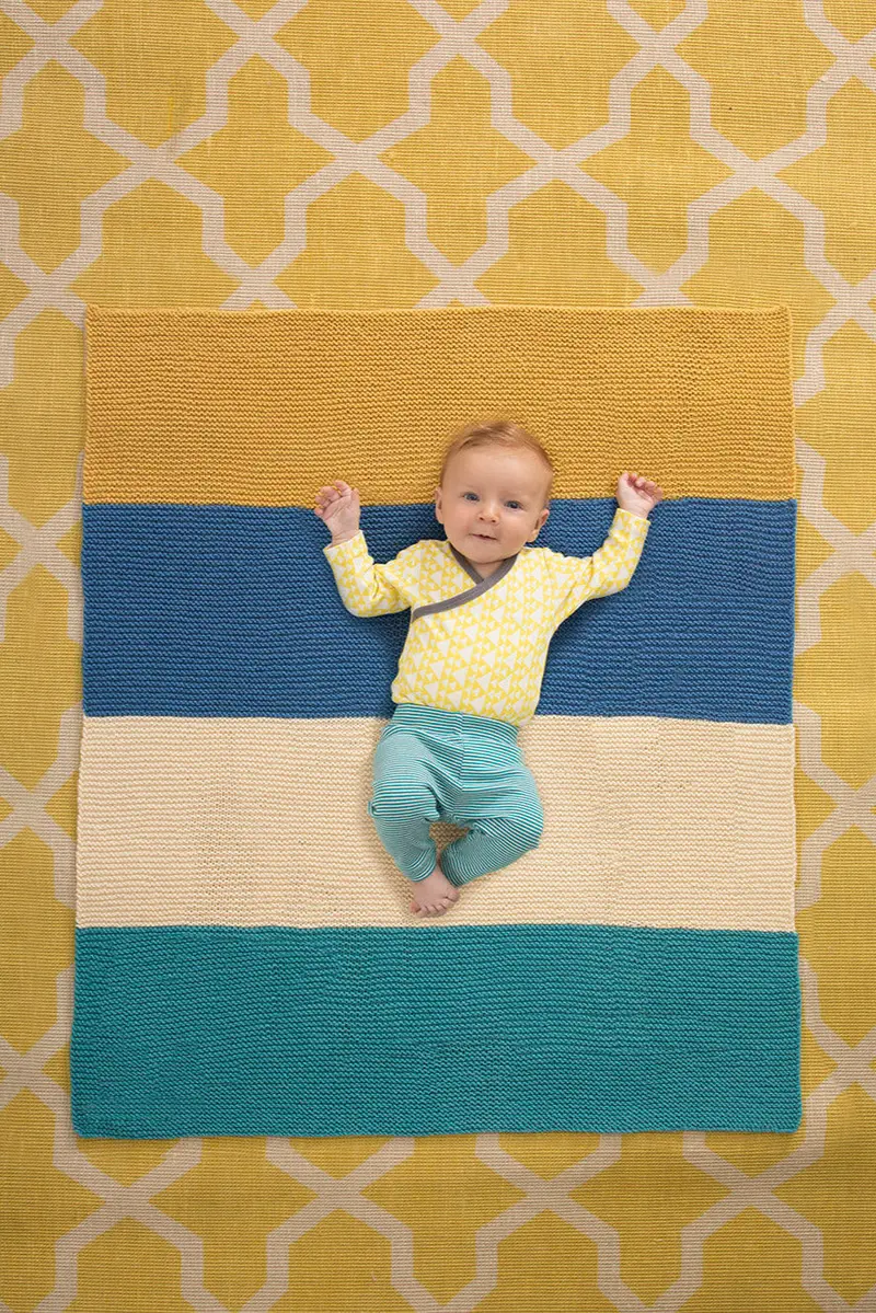Myringham Baby Afghan (Knit) 1