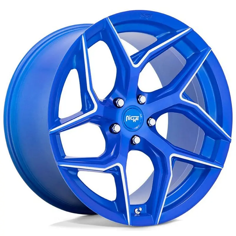 Niche Torsion Anodized Blue Milled 1