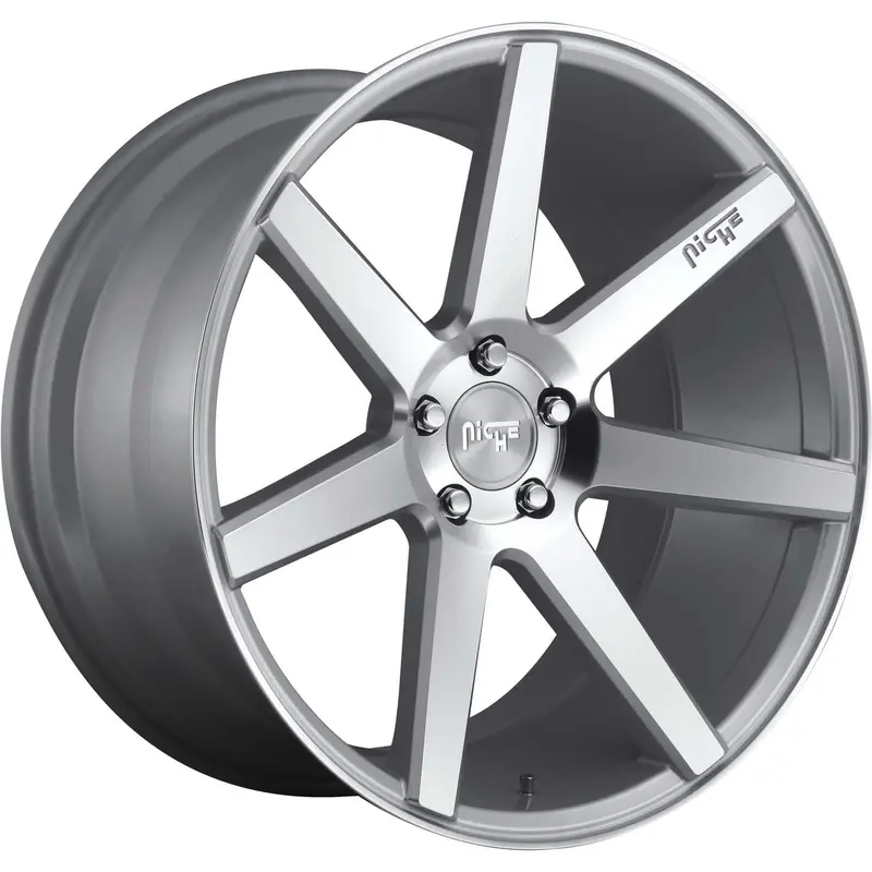 Niche Verona Gloss Silver Machined 1