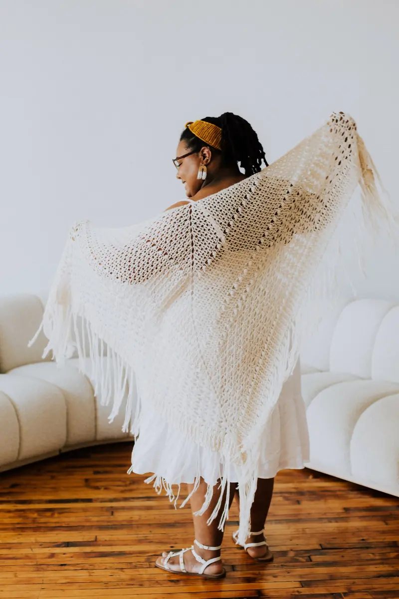 Oakland Avenue Shawl (Crochet) 1