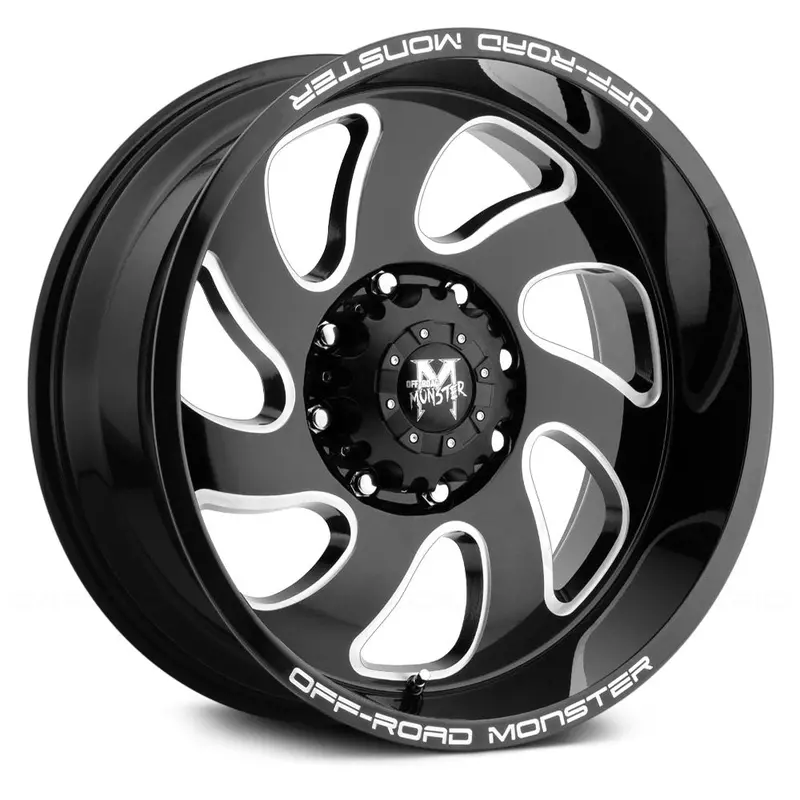 Off-Road Monster M07 Gloss Black Machined 1