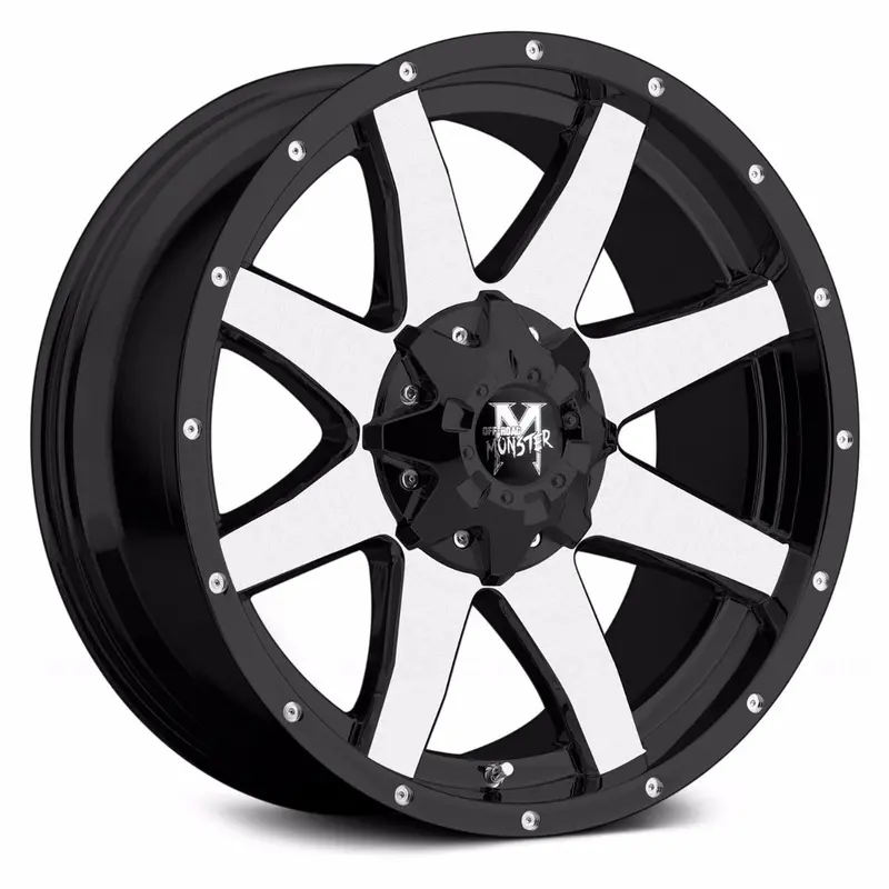 Off-Road Monster M08 Black Machine Face 1