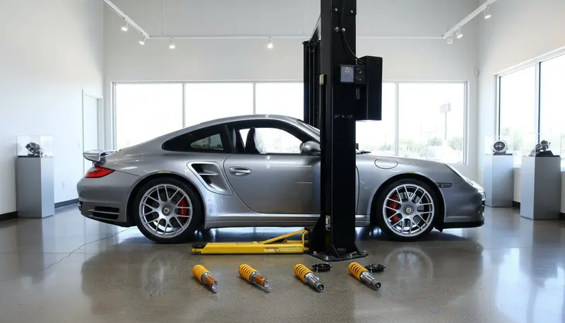 Ohlins Dfv Adjustable Coilover Suspension Kit For Porsche 997 C4 / C4s / 997 Turbo - Pozmw10s1 2