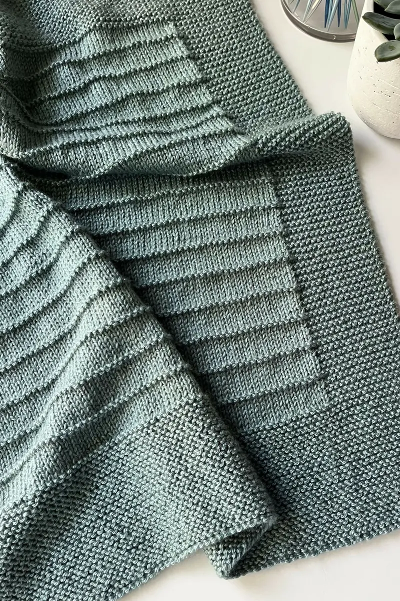 On The Porch Blanket (Knit) 1